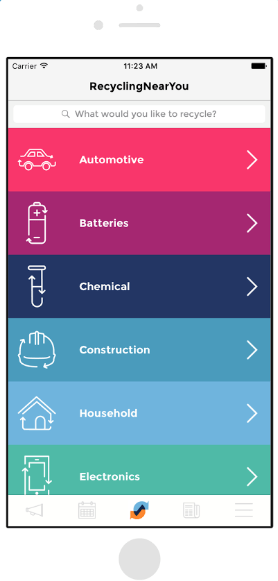 Recycle Smart app screenshot