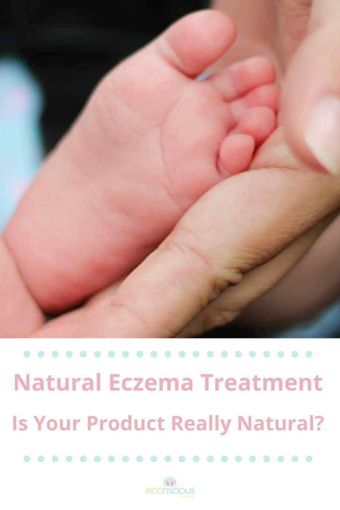 Natural Eczema Treatment: Is Your Product Really Natural? Pinterest graphic