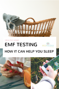 EMF testing in the home Pinterest graphic